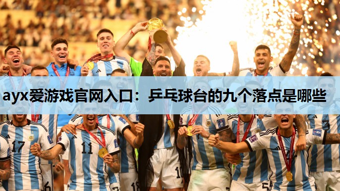 乒乓球台的九个落点是哪些 乒乓球台的九个落点是哪些