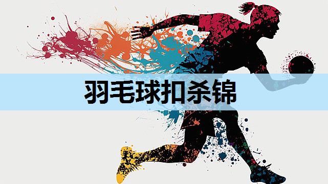 羽毛球扣杀锦 羽毛球扣杀锦