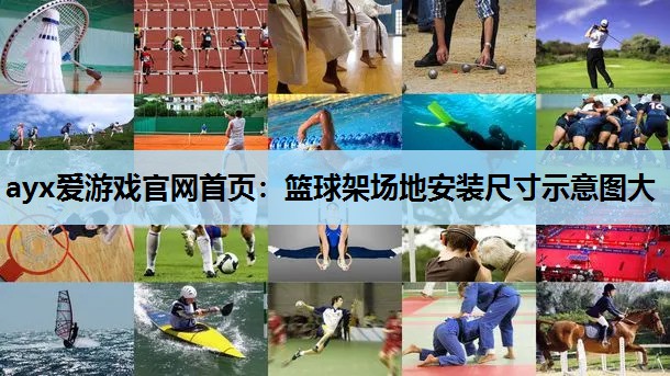 篮球架场地安装尺寸示意图大 篮球架场地安装尺寸示意图大